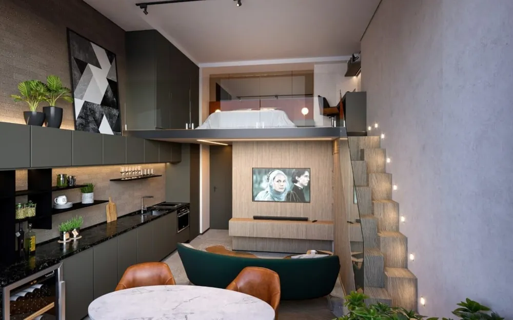Loft, 26 m² - Foto 8