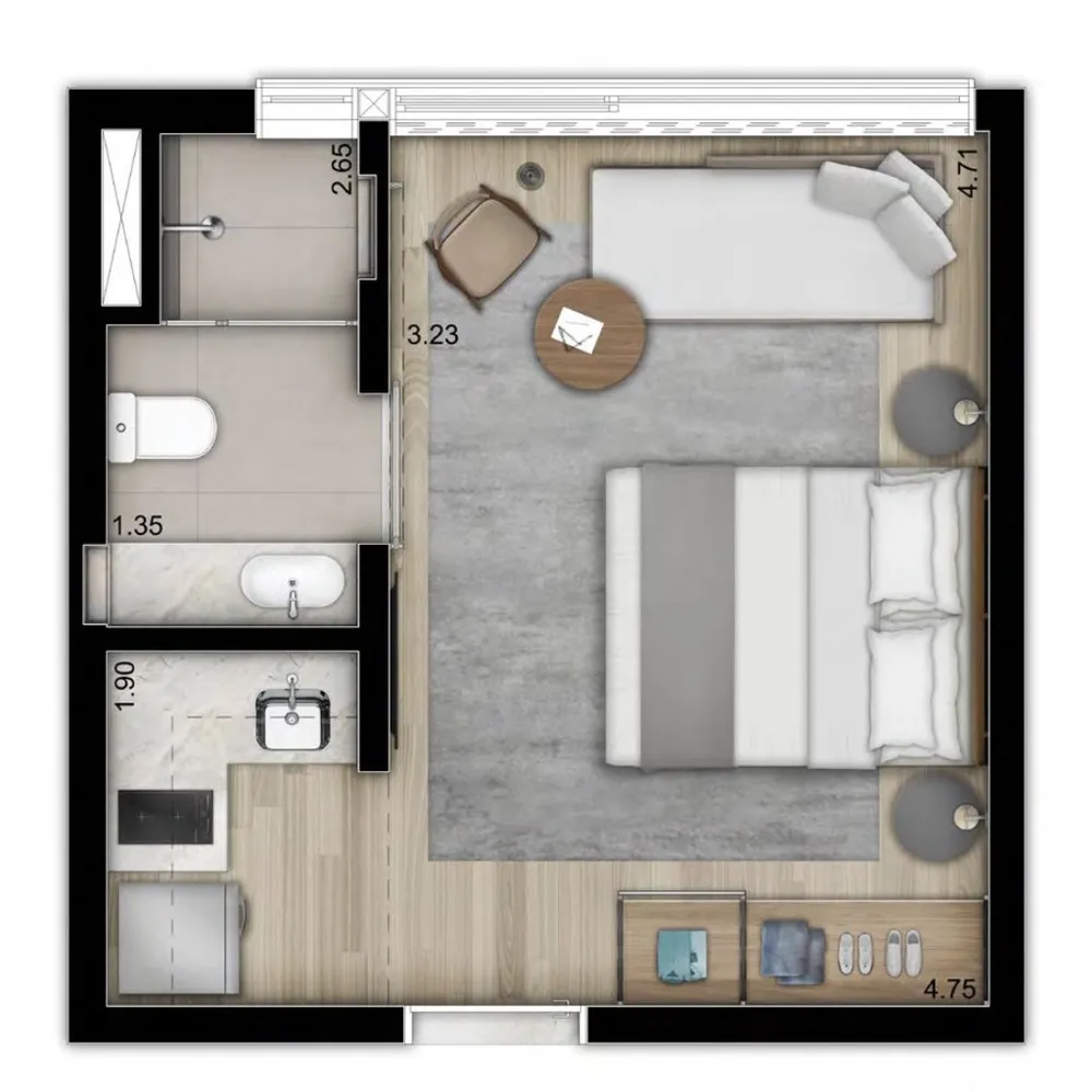 Apartamento, 2 quartos, 71 m² - Foto 12