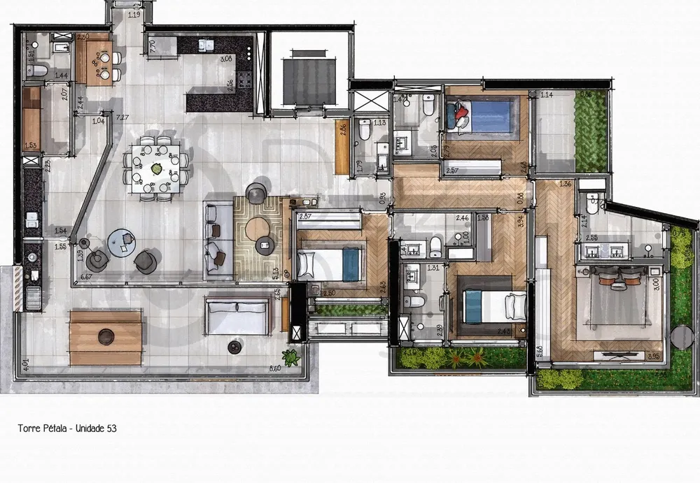 Apartamento, 3 quartos, 167 m² - Foto 8