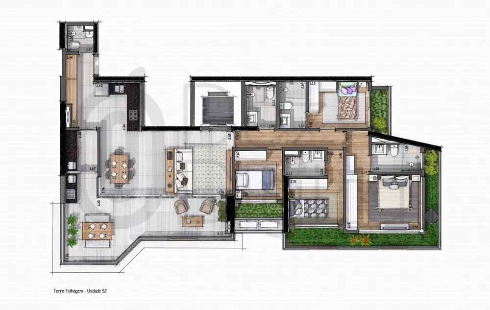 Apartamento, 3 quartos, 167 m² - Foto 5