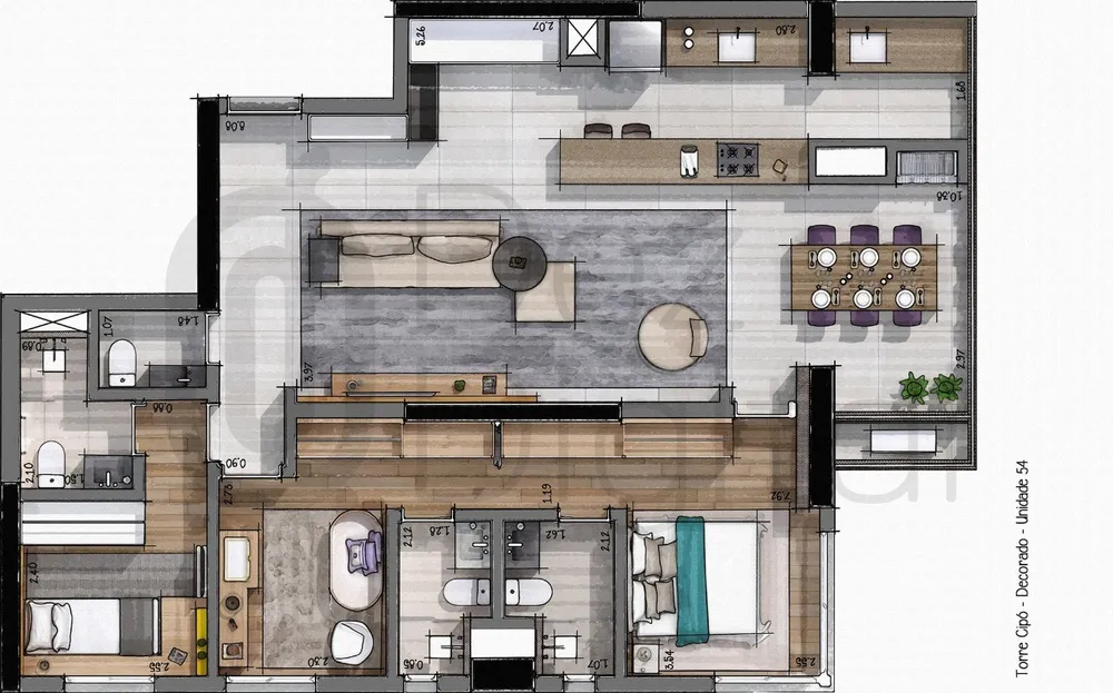 Apartamento, 3 quartos, 167 m² - Foto 14