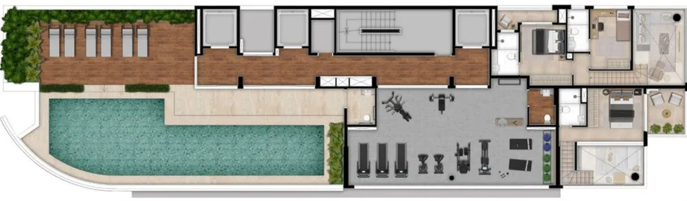 Apartamento, 1 quarto, 45 m² - Foto 14