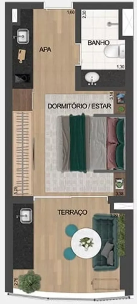 Apartamento, 3 quartos, 81 m² - Foto 39