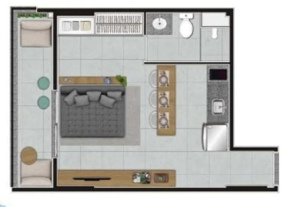 Apartamento, 2 quartos, 57 m² - Foto 15