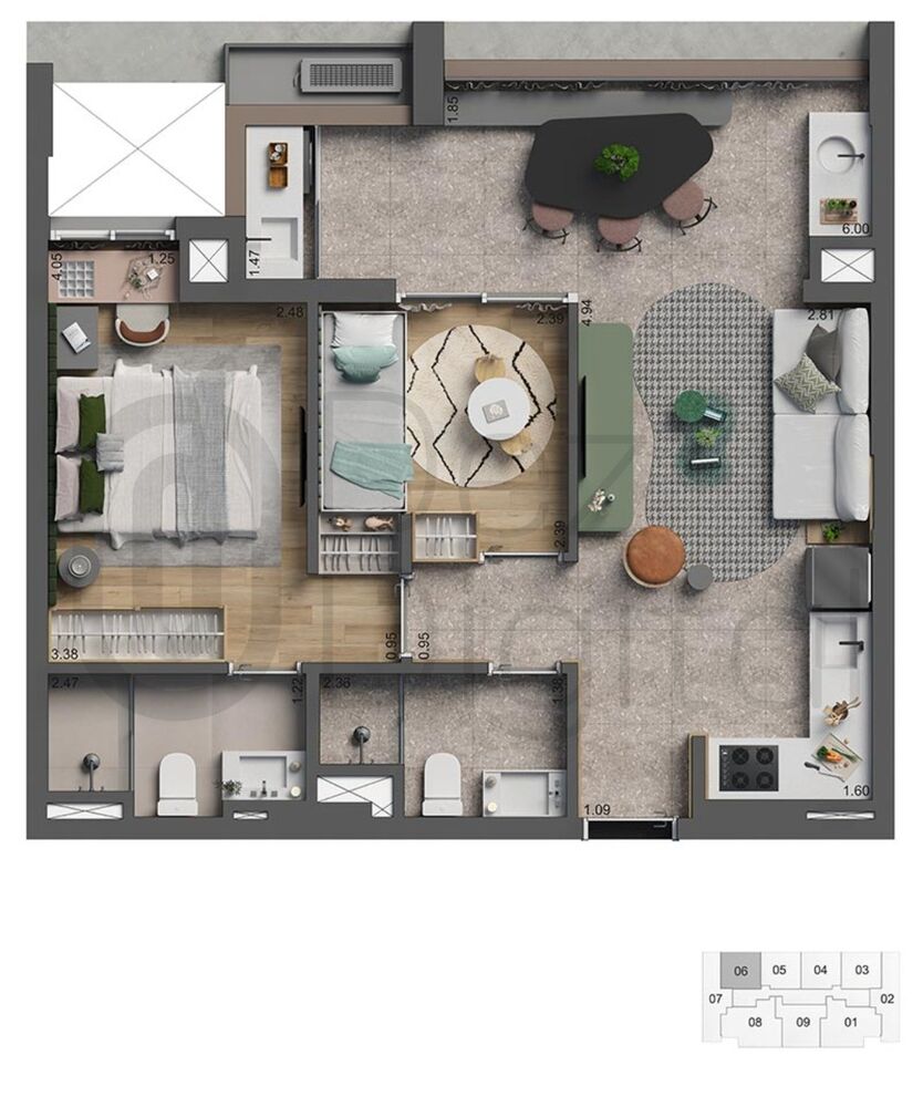 Apartamento, 2 quartos, 78 m² - Foto 5