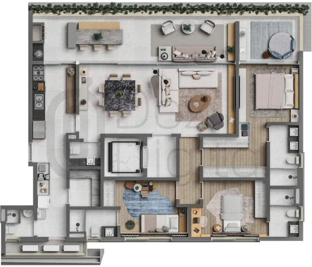 Apartamento, 3 quartos, 175 m² - Foto 12