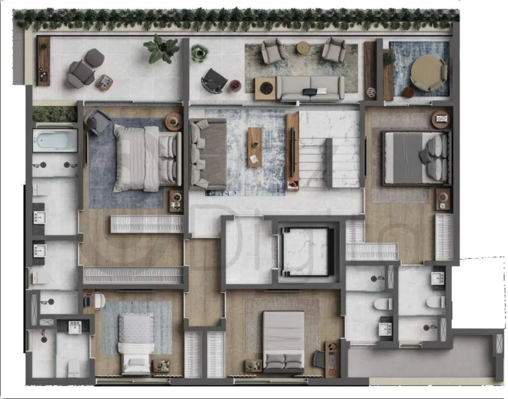 Apartamento, 3 quartos, 175 m² - Foto 13