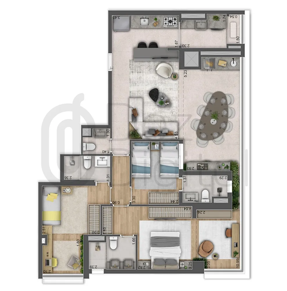 Apartamento, 3 quartos, 84 m² - Foto 15