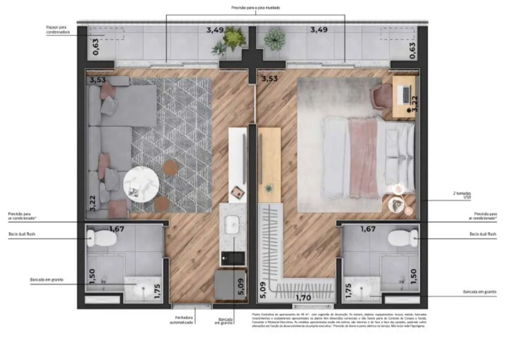Apartamento, 1 quarto, 23 m² - Foto 16