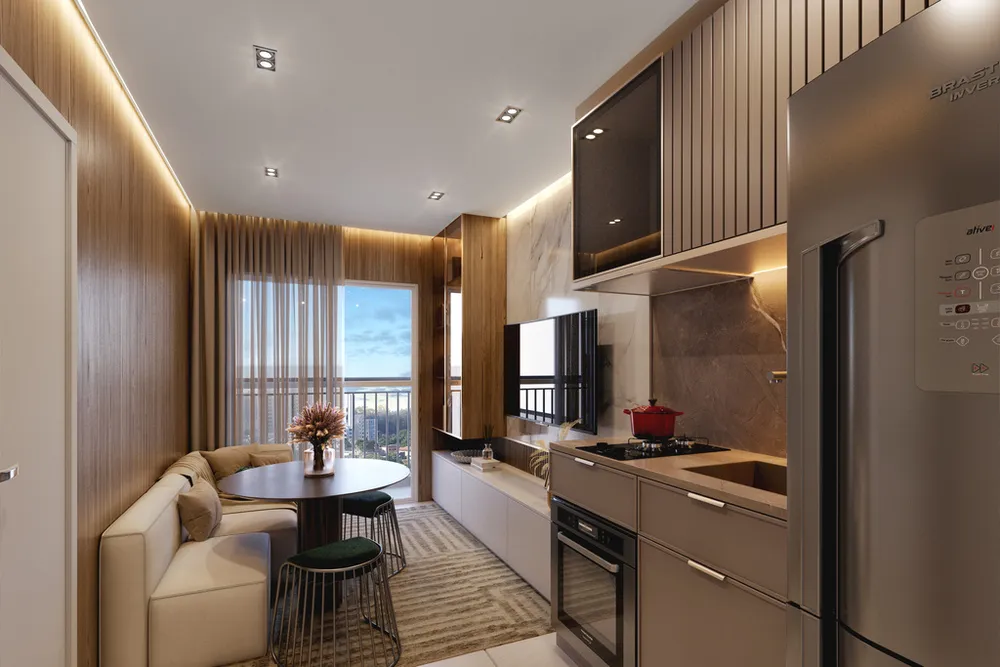 Apartamento, 1 quarto, 29 m² - Foto 1