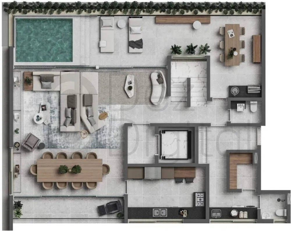Cobertura, 4 quartos, 338 m² - Foto 8