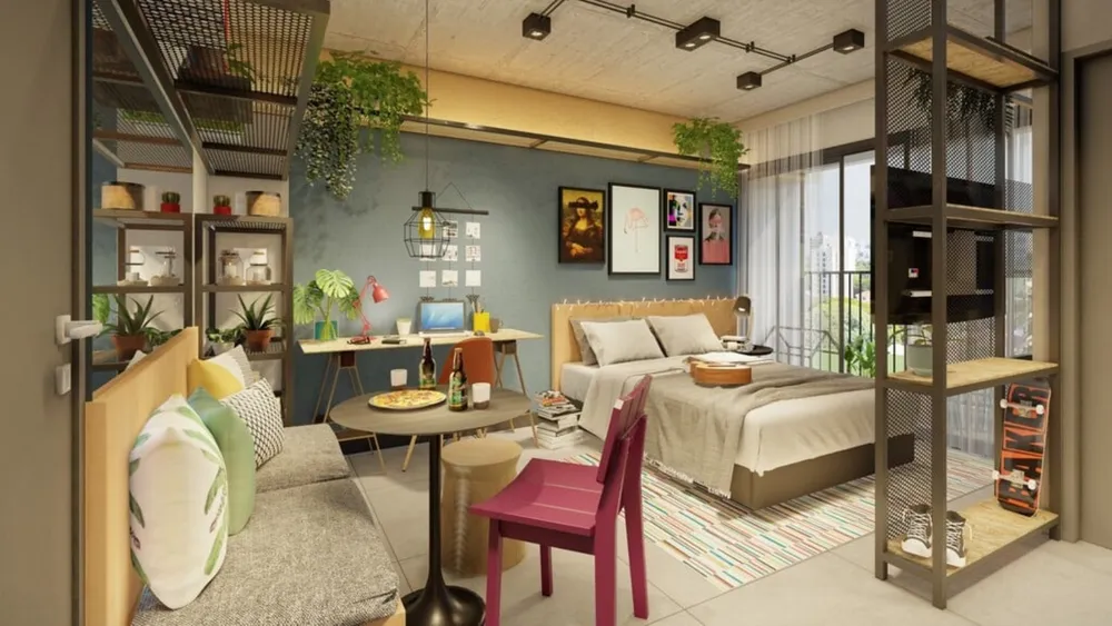 Apartamento, 1 quarto, 24 m² - Foto 2