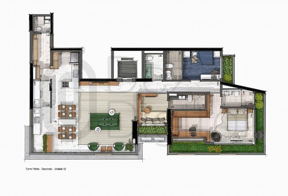 Apartamento, 3 quartos, 197 m² - Foto 9