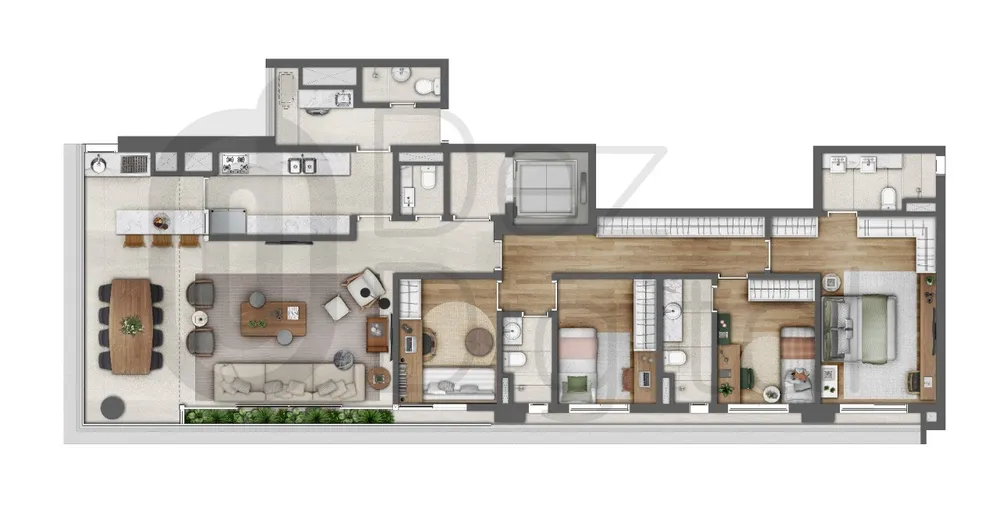 Apartamento, 3 quartos, 125 m² - Foto 15