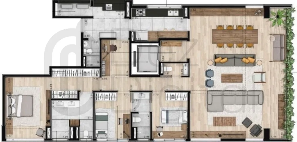Apartamento, 2 quartos, 134 m² - Foto 14