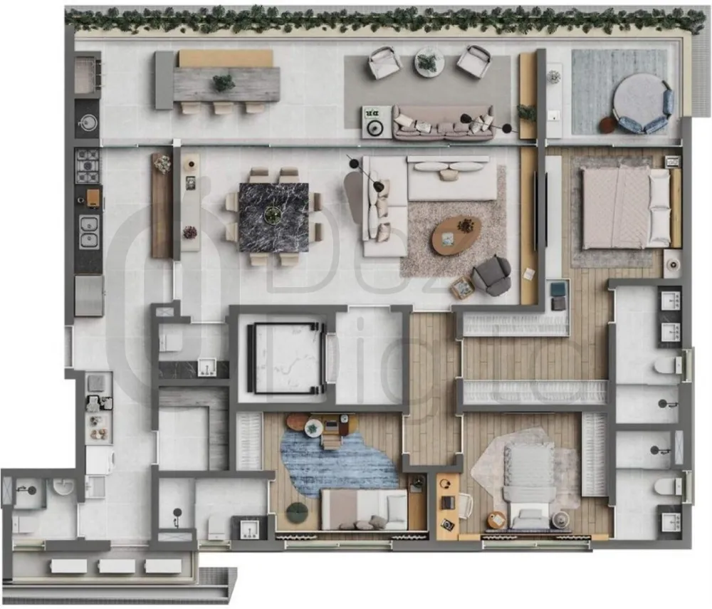 Apartamento, 3 quartos, 336 m² - Foto 12