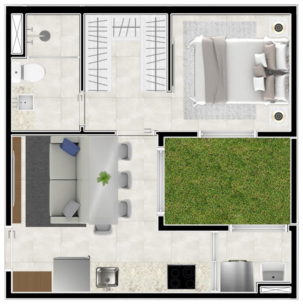 Apartamento, 1 quarto, 27 m² - Foto 17