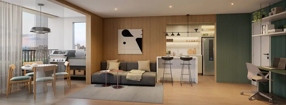 Apartamento, 2 quartos, 68 m² - Foto 2