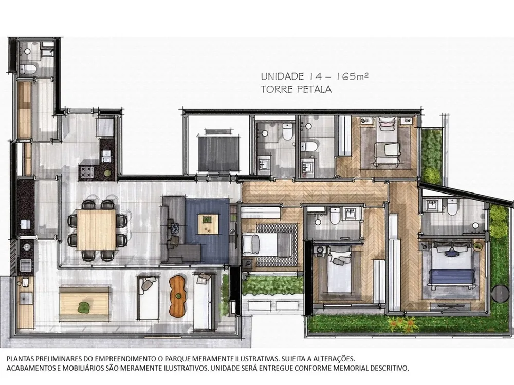 Apartamento, 3 quartos, 163 m² - Foto 12