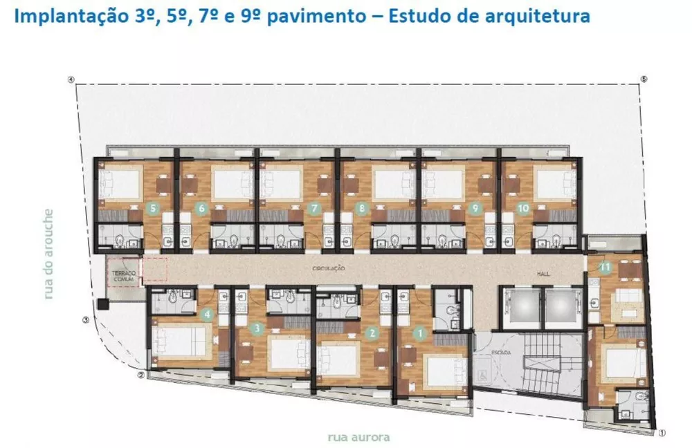 Apartamento, 1 quarto, 21 m² - Foto 3