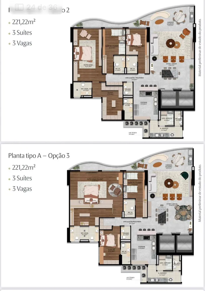 Apartamento, 4 quartos, 222 m² - Foto 10