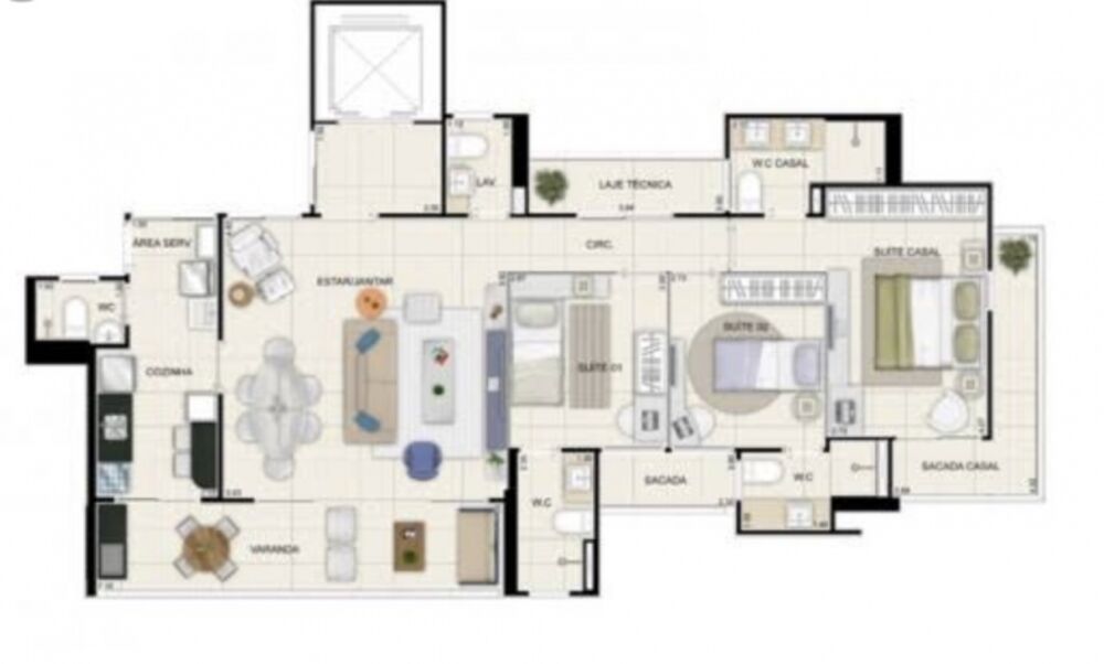 Apartamento, 3 quartos, 118 m² - Foto 6