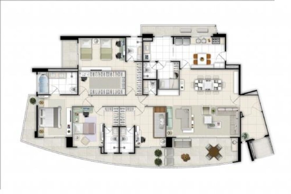 Apartamento, 4 quartos, 230 m² - Foto 9