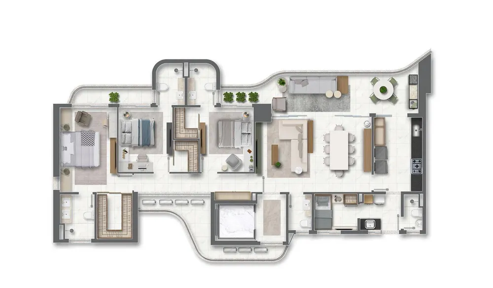 Apartamento, 4 quartos, 212 m² - Foto 6