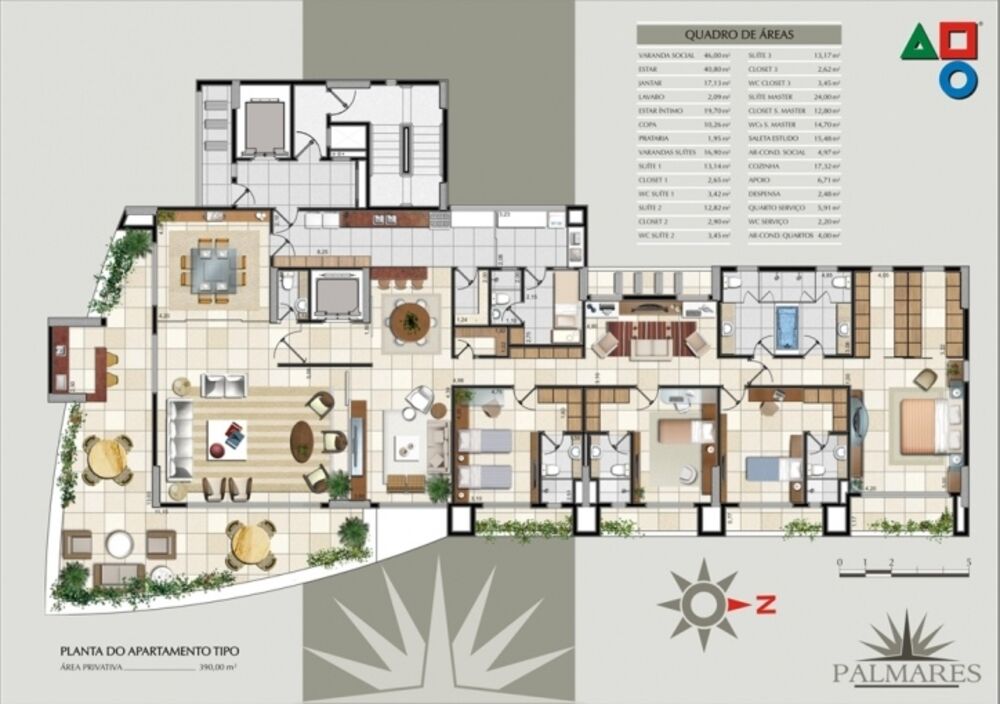 Apartamento, 4 quartos, 4022 m² - Foto 6