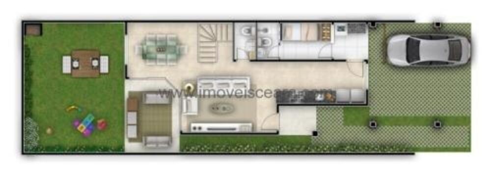 Casa de Condomínio, 4 quartos - Foto 3