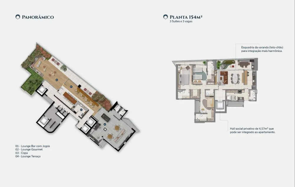 Apartamento, 3 quartos, 154 m² - Foto 4