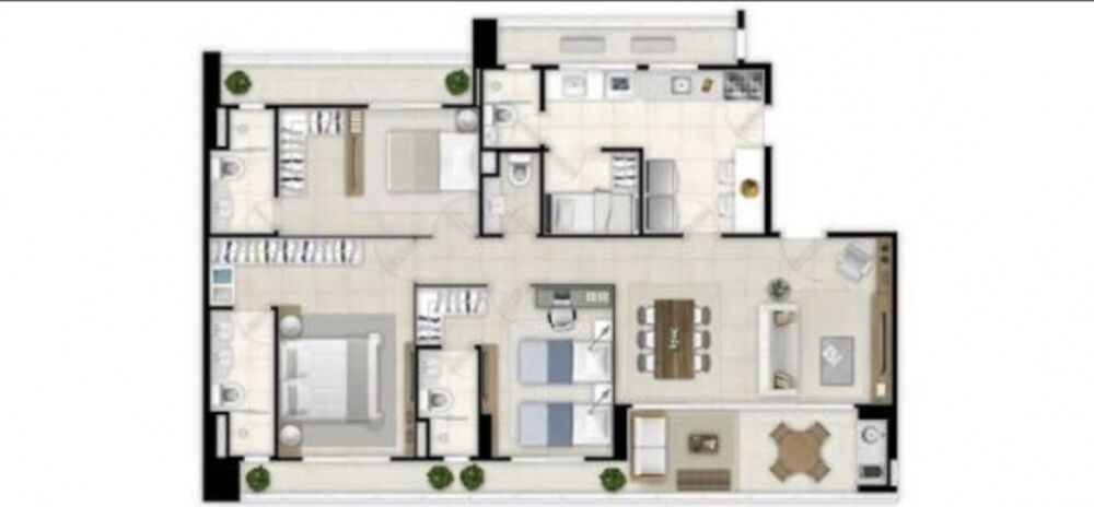 Apartamento, 3 quartos, 126 m² - Foto 8