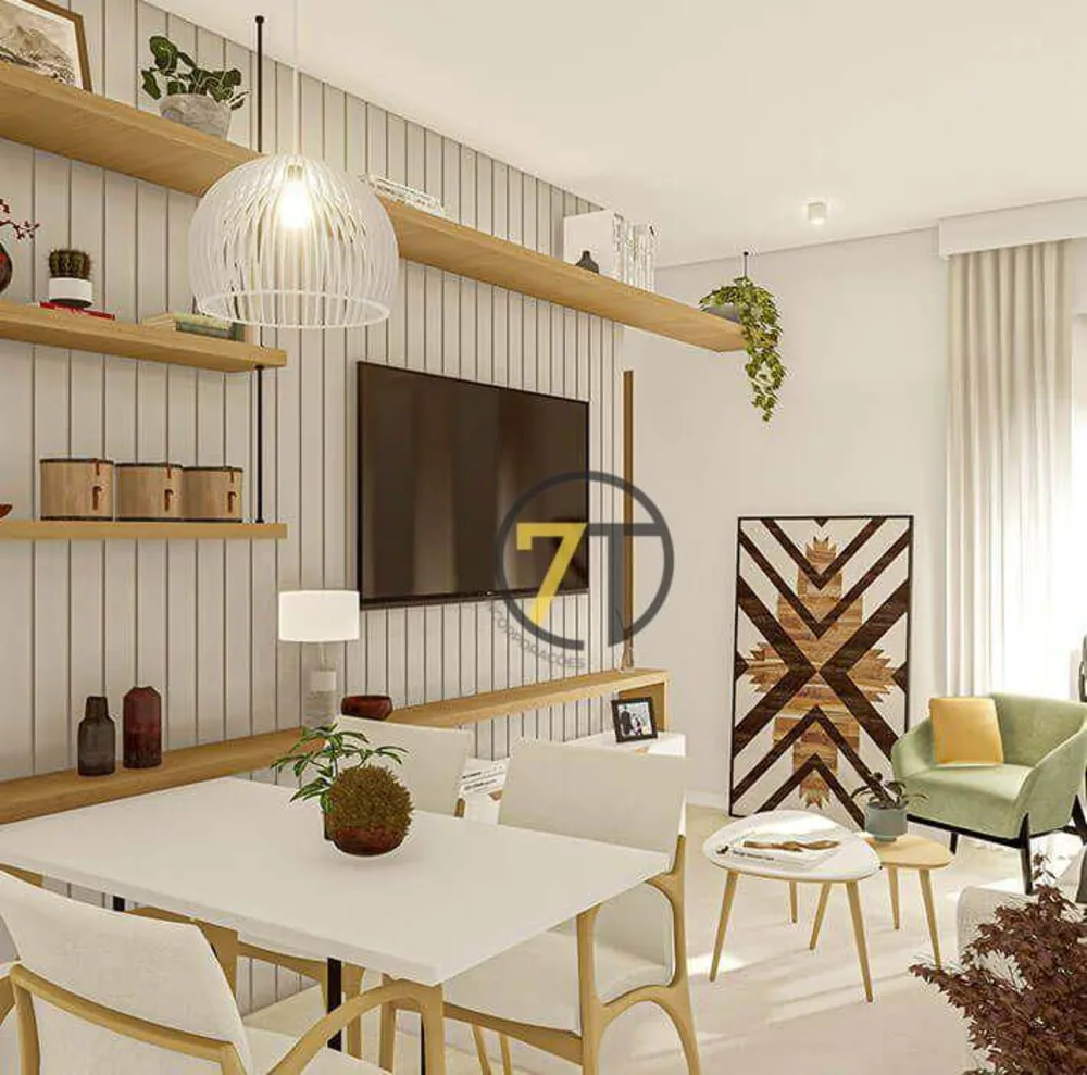 Apartamento, 2 quartos, 52 m² - Foto 3