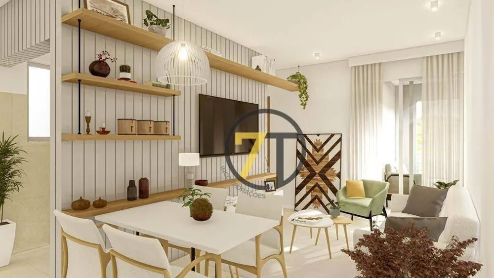 Apartamento, 2 quartos, 52 m² - Foto 2
