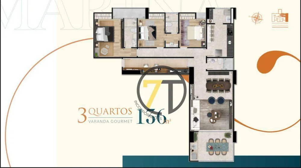 Apartamento, 3 quartos, 136 m² - Foto 16