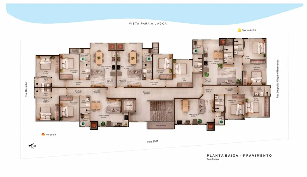 Apartamento, 2 quartos, 65 m² - Foto 7