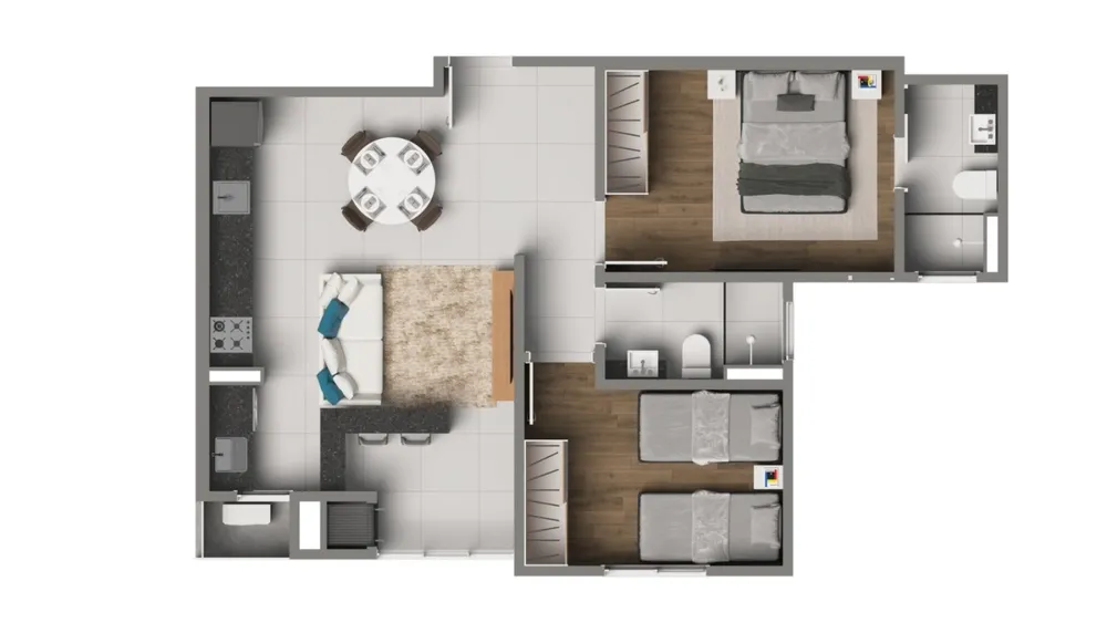 Apartamento, 3 quartos, 84 m² - Foto 9