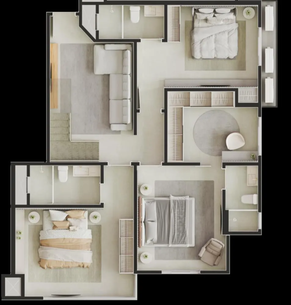 Apartamento, 2 quartos, 68 m² - Foto 6