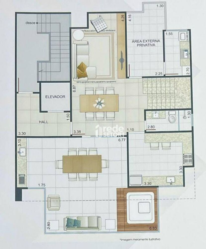 Apartamento, 3 quartos, 104 m² - Foto 4