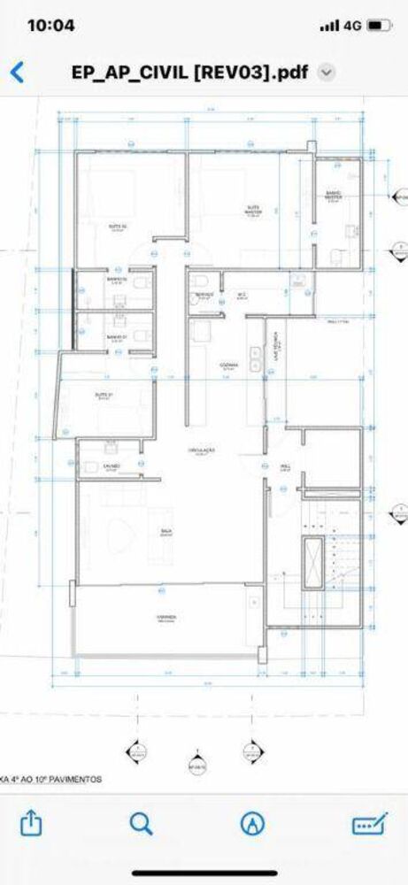 Apartamento à venda com 3 quartos, 138m² - Foto 4