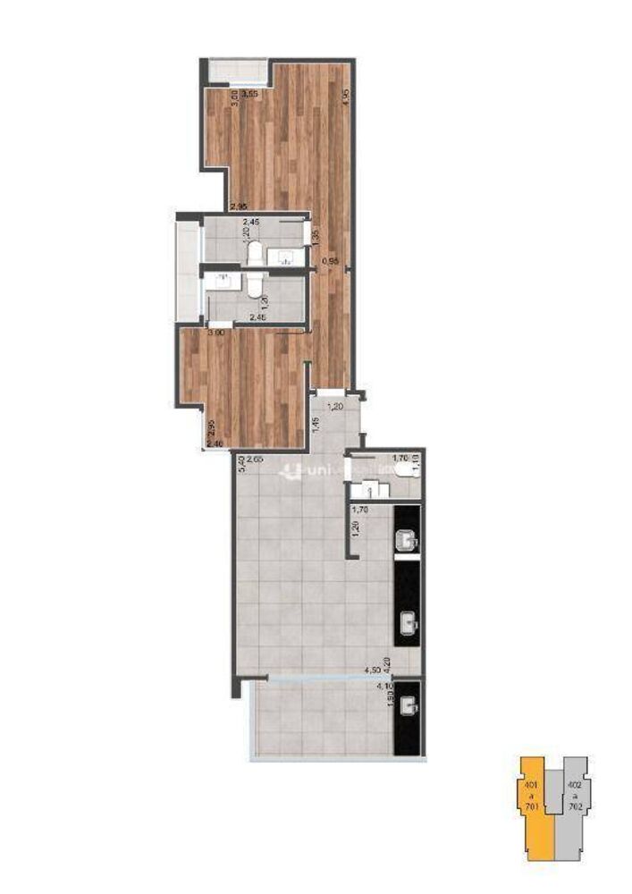 Apartamento, 2 quartos, 72 m² - Foto 7