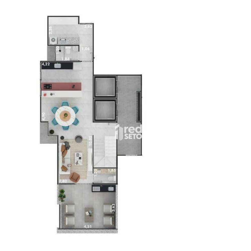 Cobertura, 3 quartos, 220 m² - Foto 13