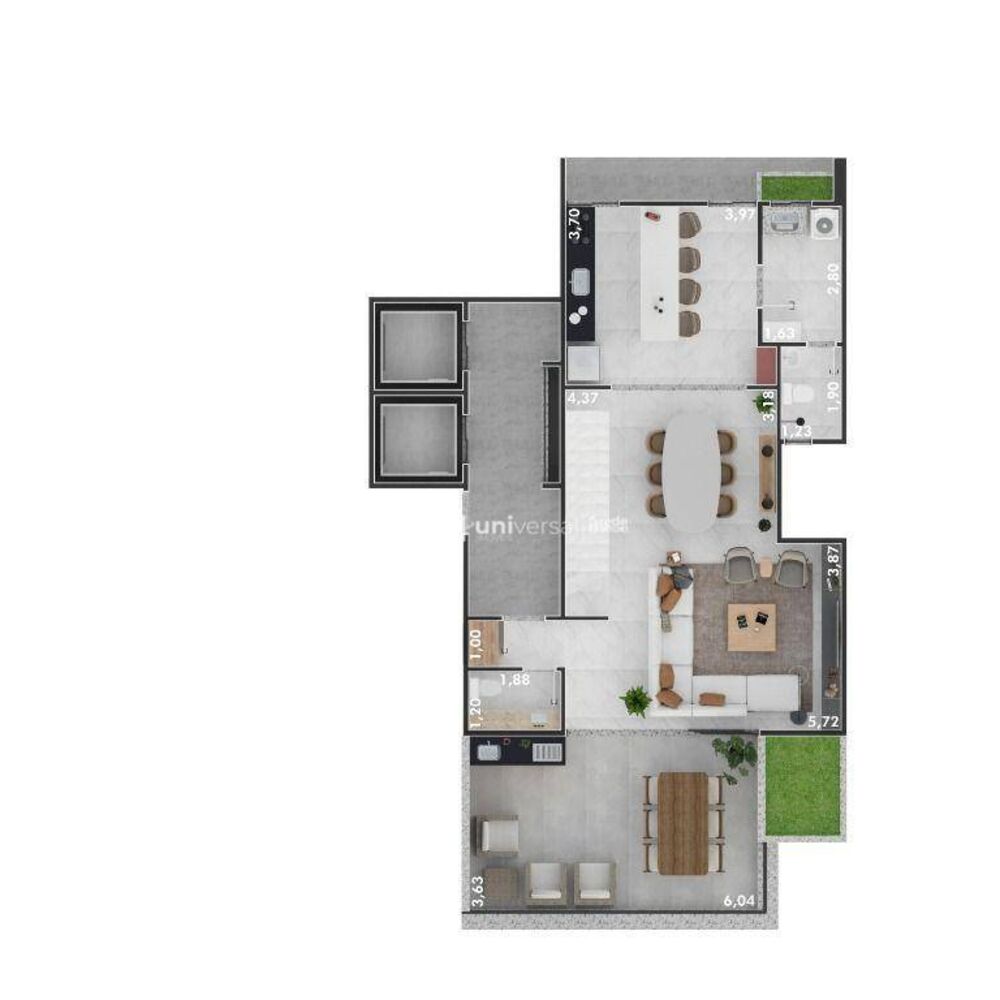 Cobertura, 3 quartos, 220 m² - Foto 14
