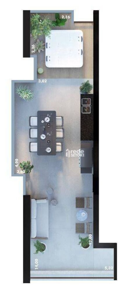 Cobertura, 3 quartos, 220 m² - Foto 12