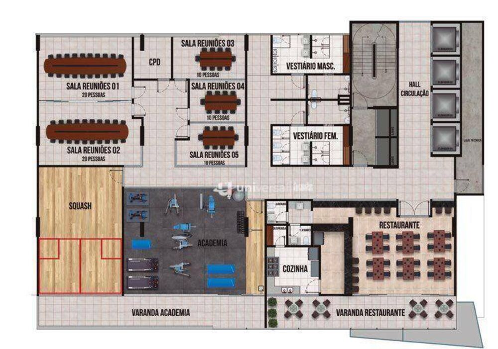 Sala-Conjunto, 40 m² - Foto 2