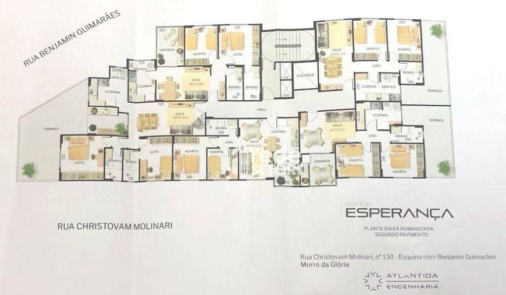 Apartamento à venda com 2 quartos, 95m² - Foto 1