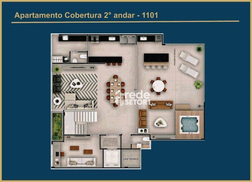 Cobertura à venda com 5 quartos, 350m² - Foto 3