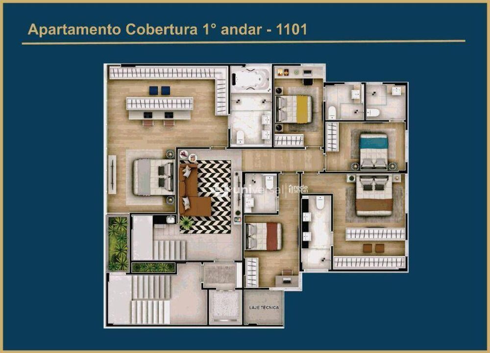 Cobertura à venda com 5 quartos, 350m² - Foto 2