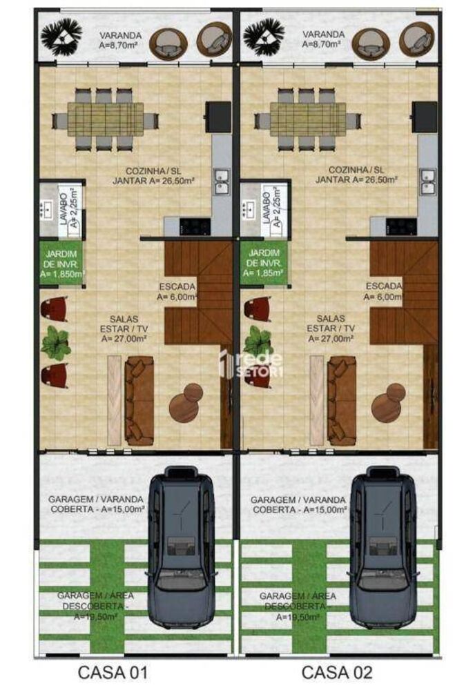 Casa, 3 quartos, 230 m² - Foto 6