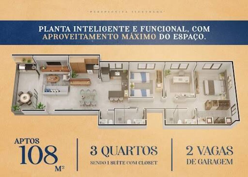 Apartamento, 3 quartos, 108 m² - Foto 5